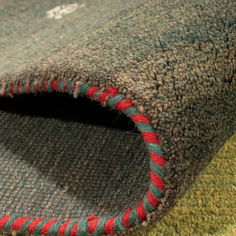Alfombra Gabbeh - Persa - 302 x 200 cm - verde