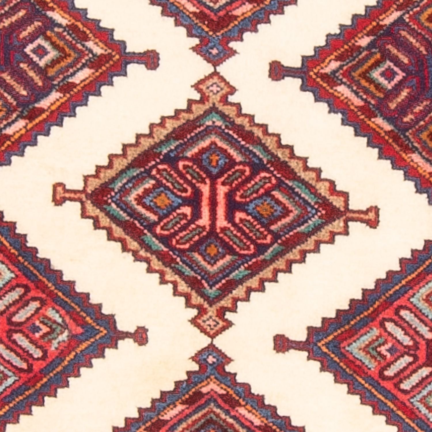 Alfombra de pasillo Alfombra persa - Nómada - 309 x 85 cm - beige