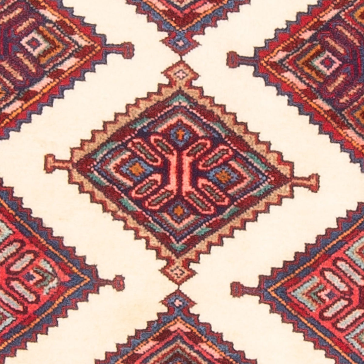 Alfombra de pasillo Alfombra persa - Nómada - 309 x 85 cm - beige