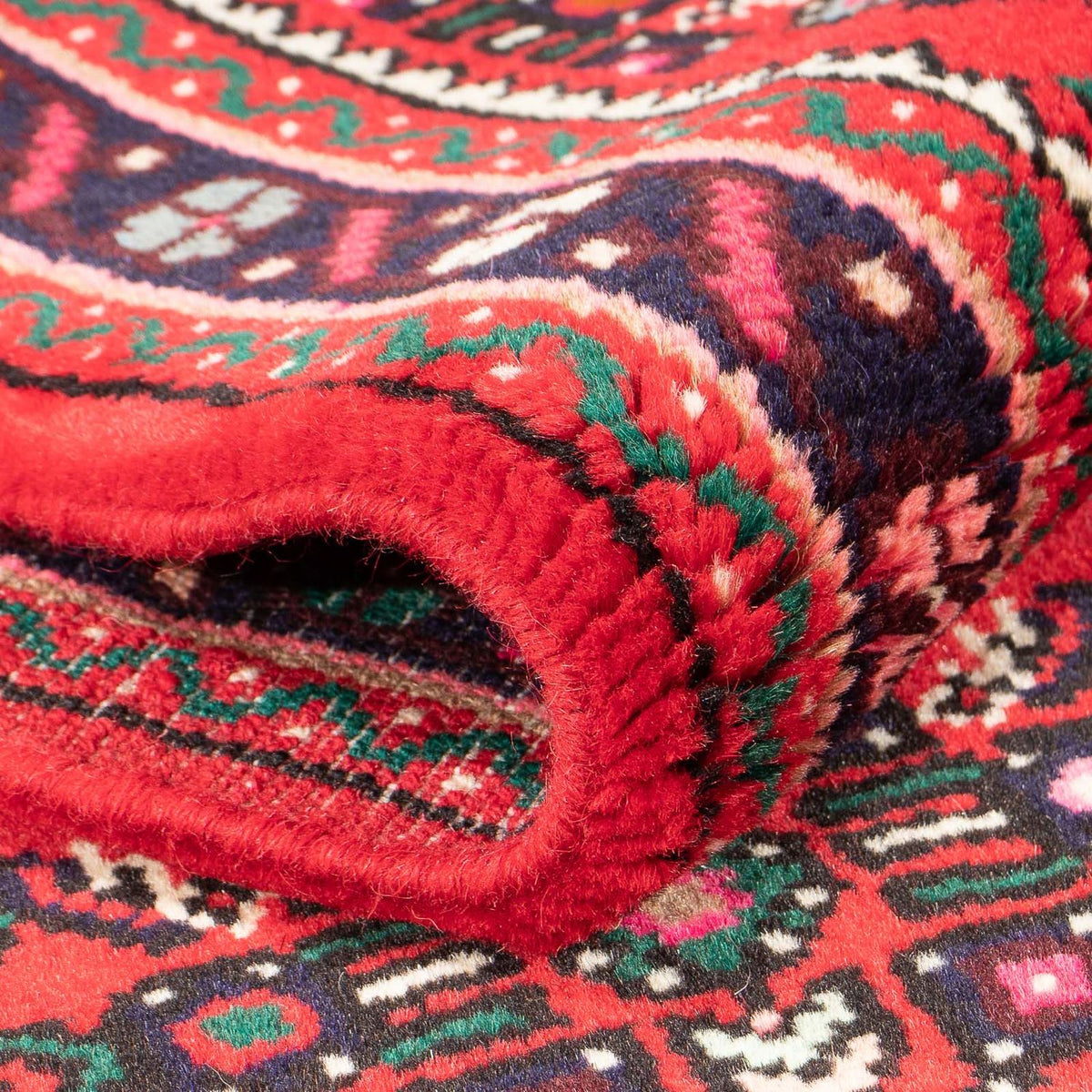 Alfombra de pasillo Alfombra persa - Nómada - 291 x 71 cm - rojo