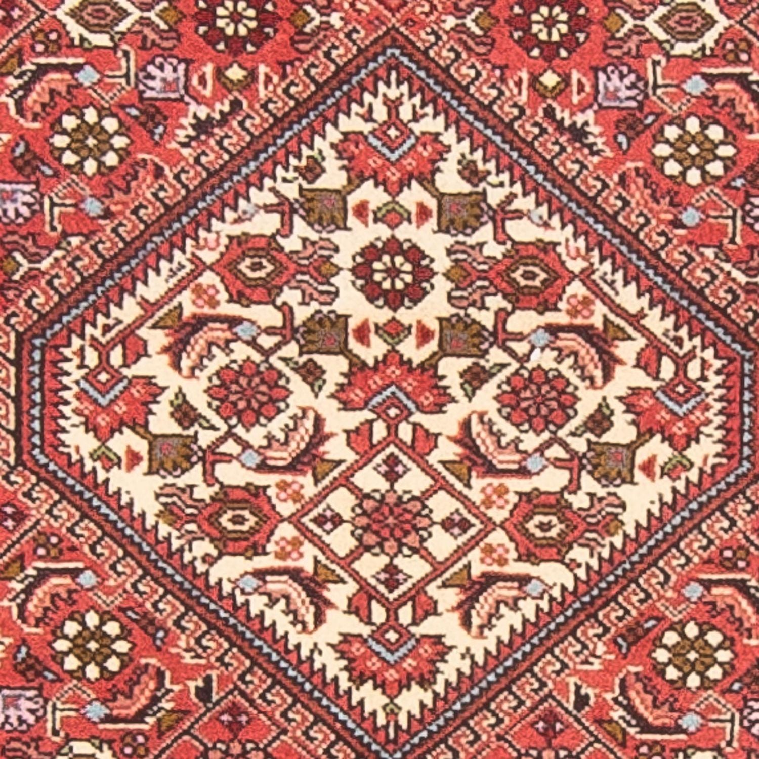 Alfombra de pasillo Alfombra persa - Bidjar - 270 x 82 cm - rojo