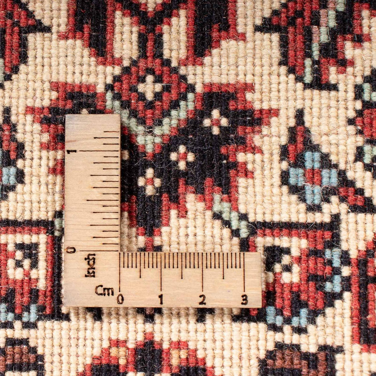 Alfombra de pasillo Alfombra persa - Bidjar - 254 x 86 cm - beige