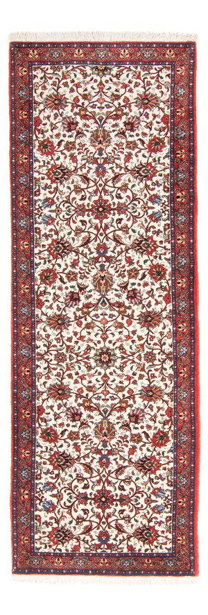 Alfombra de pasillo Alfombra persa - Bidjar - 244 x 73 cm - beige