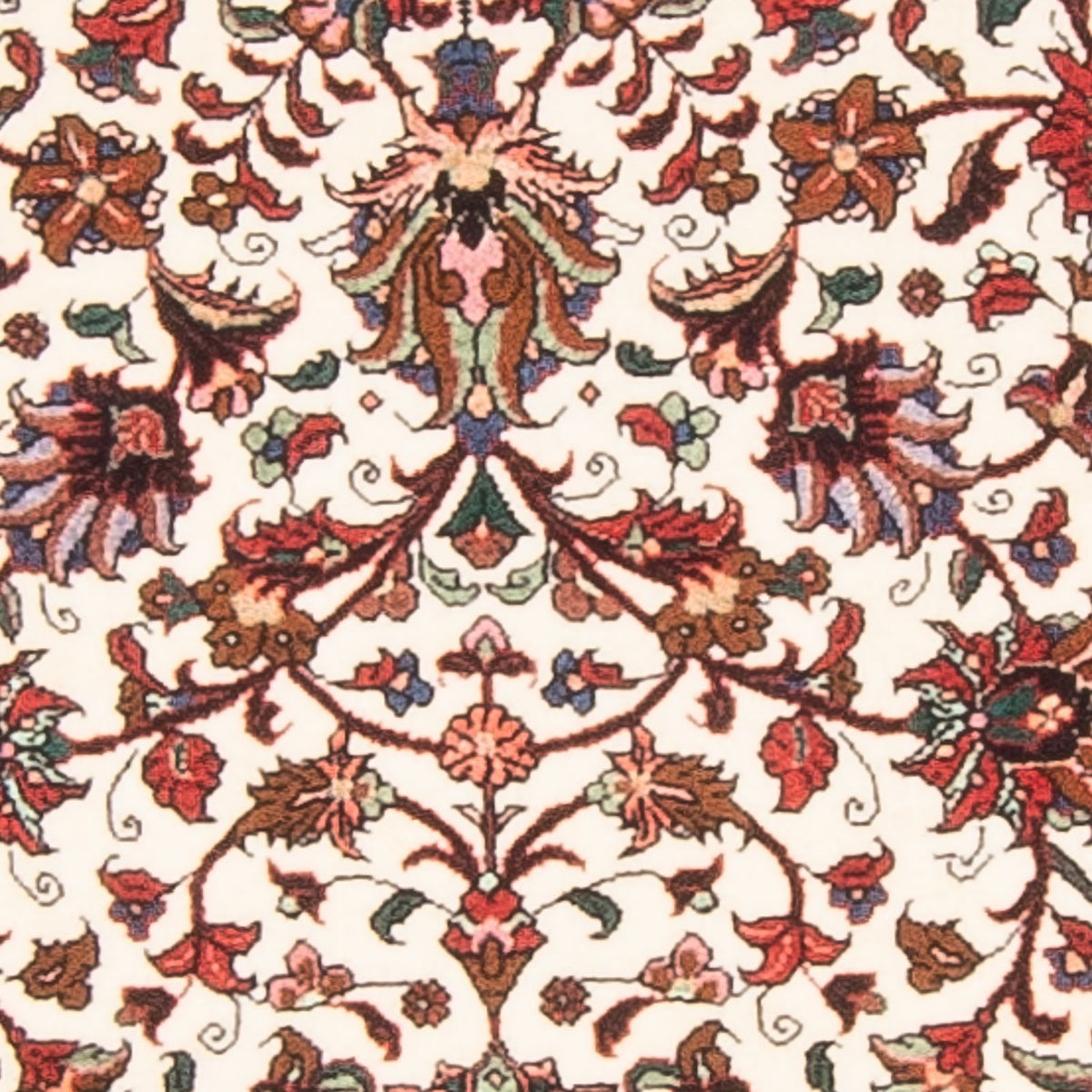 Alfombra de pasillo Alfombra persa - Bidjar - 244 x 73 cm - beige