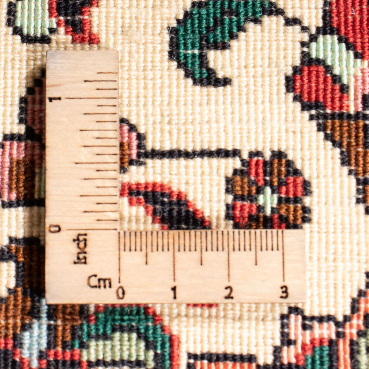 Alfombra de pasillo Alfombra persa - Bidjar - 244 x 73 cm - beige