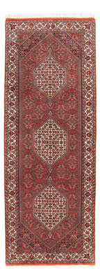 Alfombra de pasillo Alfombra persa - Bidjar - 236 x 80 cm - rojo