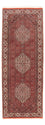 Alfombra de pasillo Alfombra persa - Bidjar - 236 x 80 cm - rojo