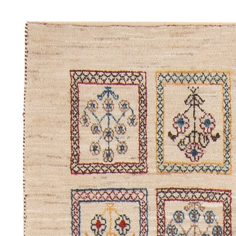 Alfombra de pasillo Alfombra Gabbeh - Loribaft Persa - 193 x 84 cm - multicolor