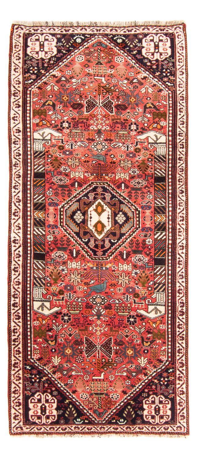 Alfombra de pasillo Alfombra persa - Nómada - 198 x 85 cm - rojo