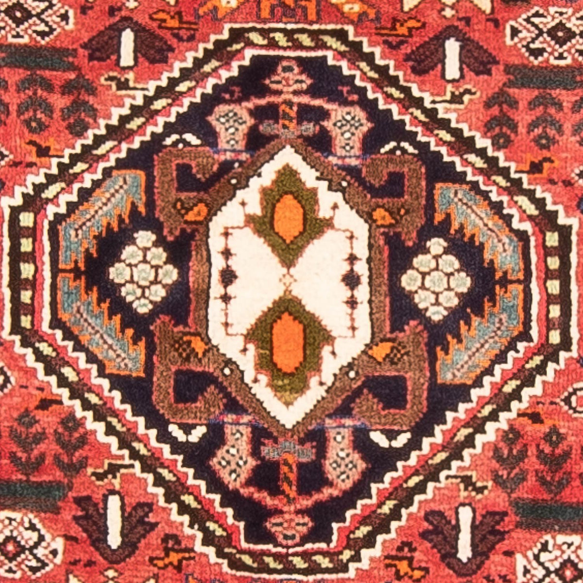Alfombra de pasillo Alfombra persa - Nómada - 198 x 85 cm - rojo