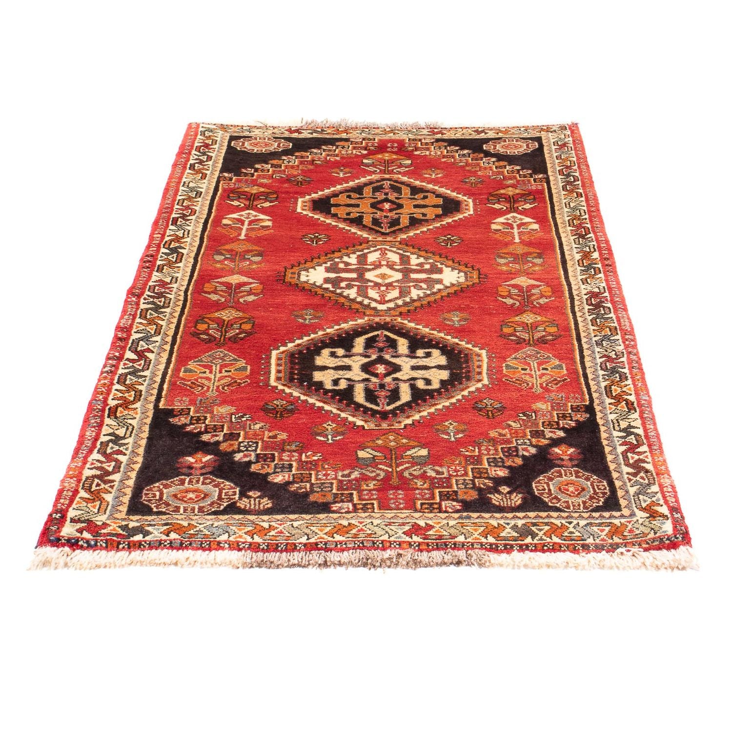 Alfombra de pasillo Alfombra persa - Nómada - 160 x 83 cm - rojo