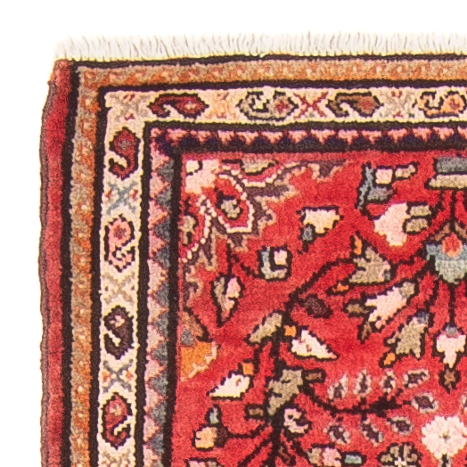Alfombra de pasillo Alfombra persa - Nómada - 177 x 62 cm - rojo