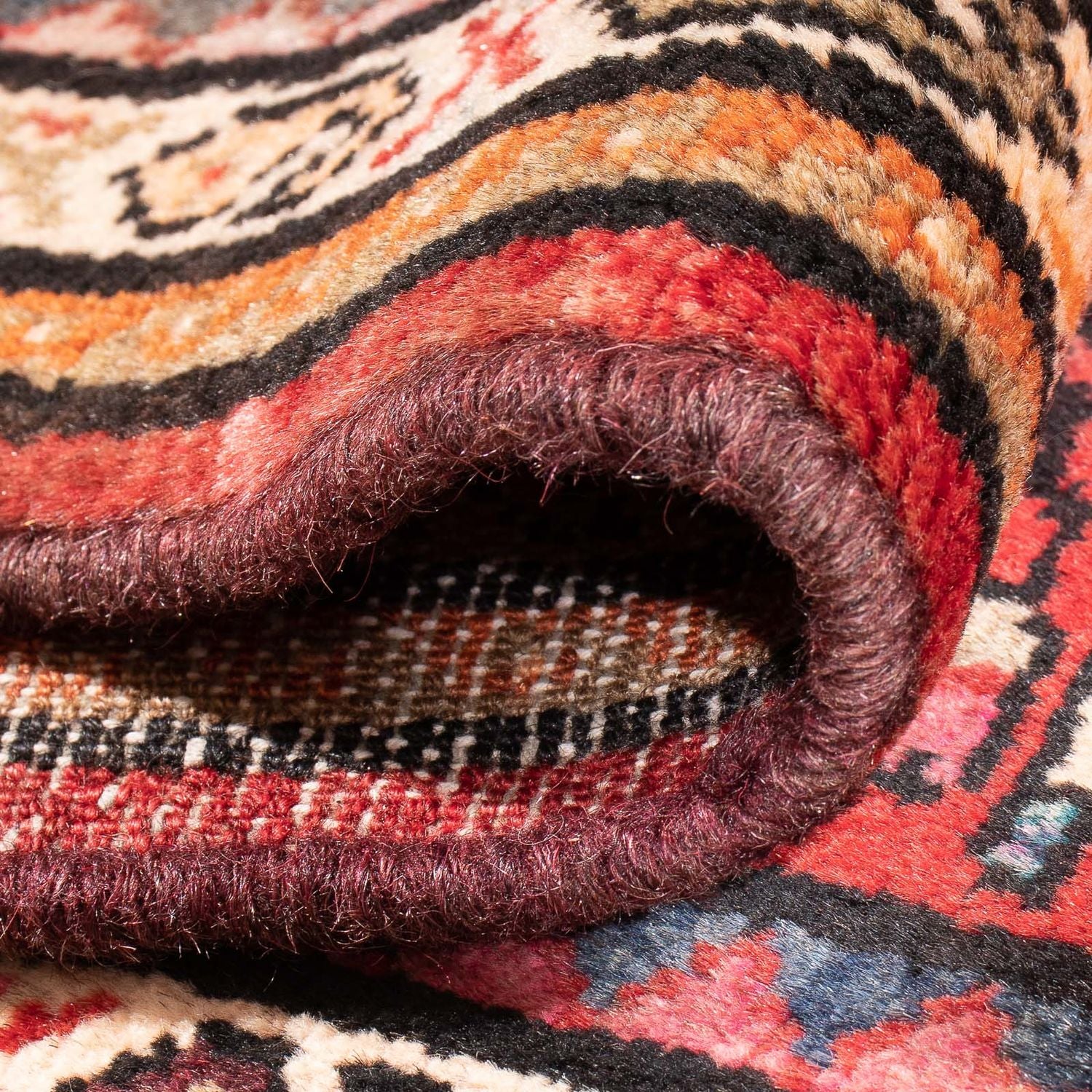 Alfombra de pasillo Alfombra persa - Nómada - 177 x 62 cm - rojo