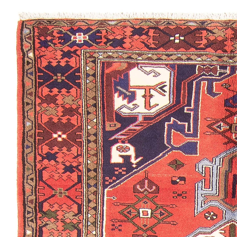 Alfombra persa - Nómada - 185 x 135 cm - rojo