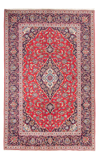 Alfombra persa - Keshan - 307 x 195 cm - rojo