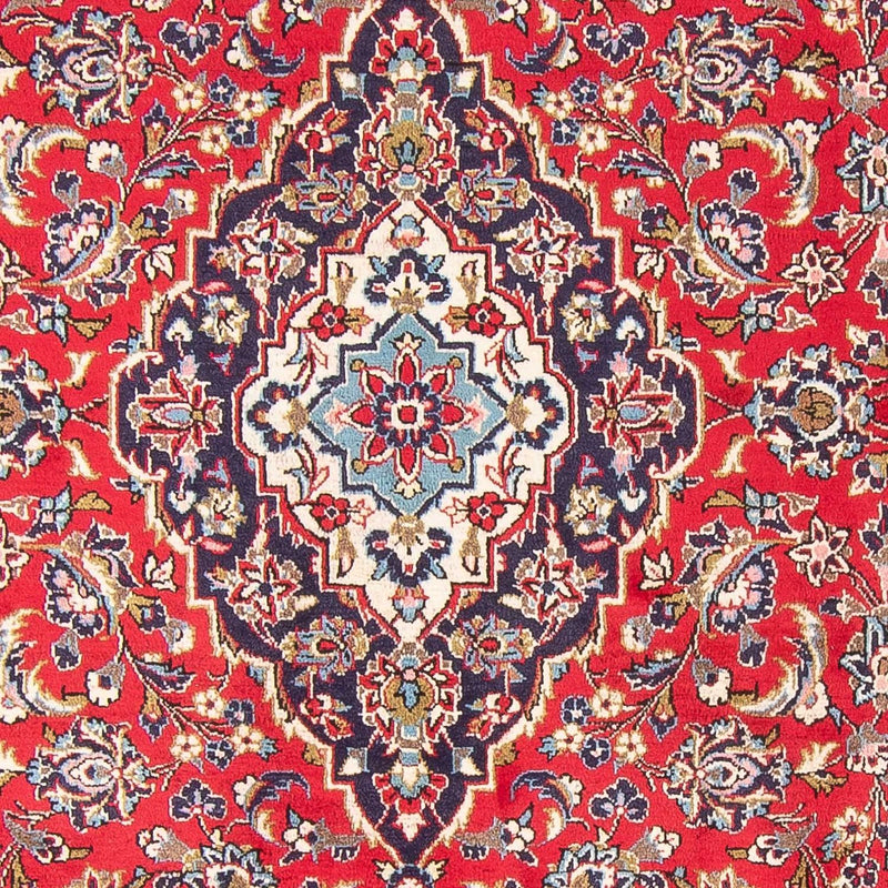 Alfombra persa - Keshan - 307 x 195 cm - rojo
