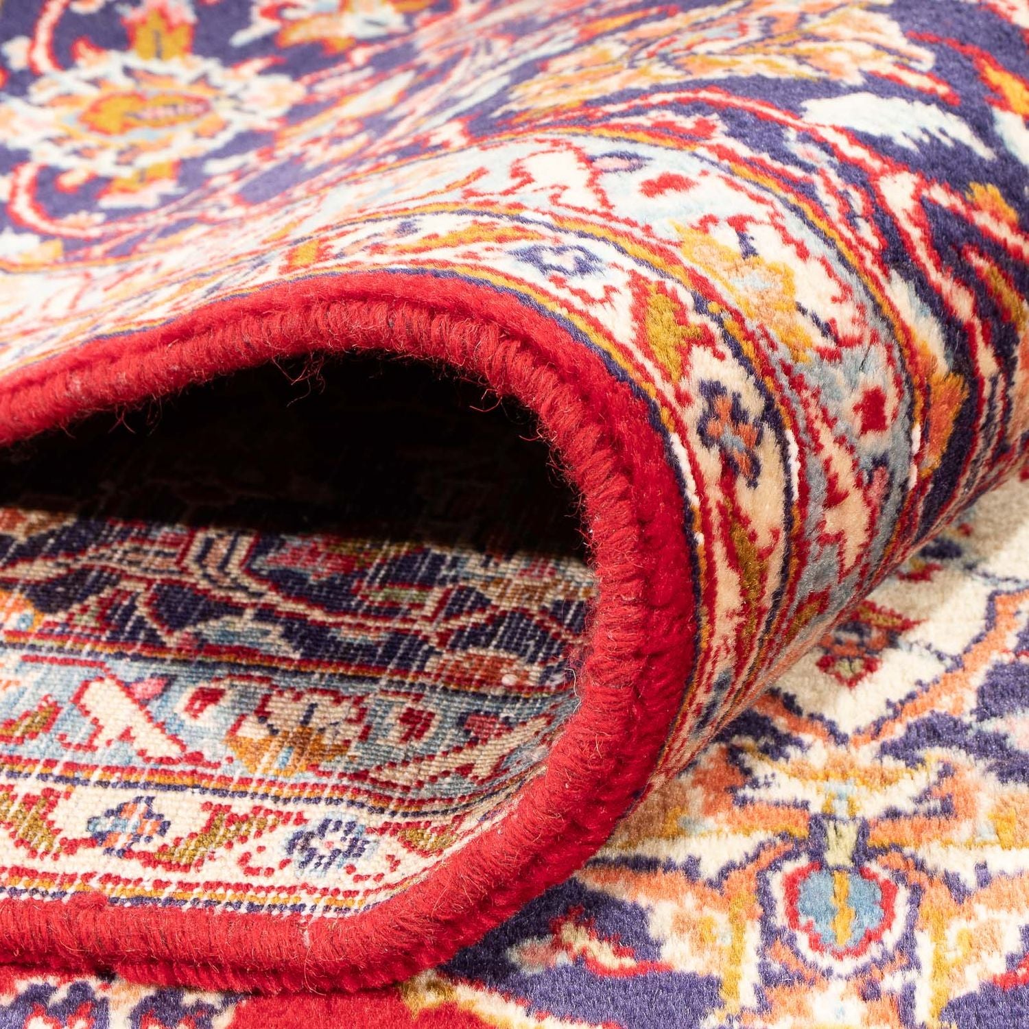Alfombra persa - Keshan - 290 x 198 cm - rojo