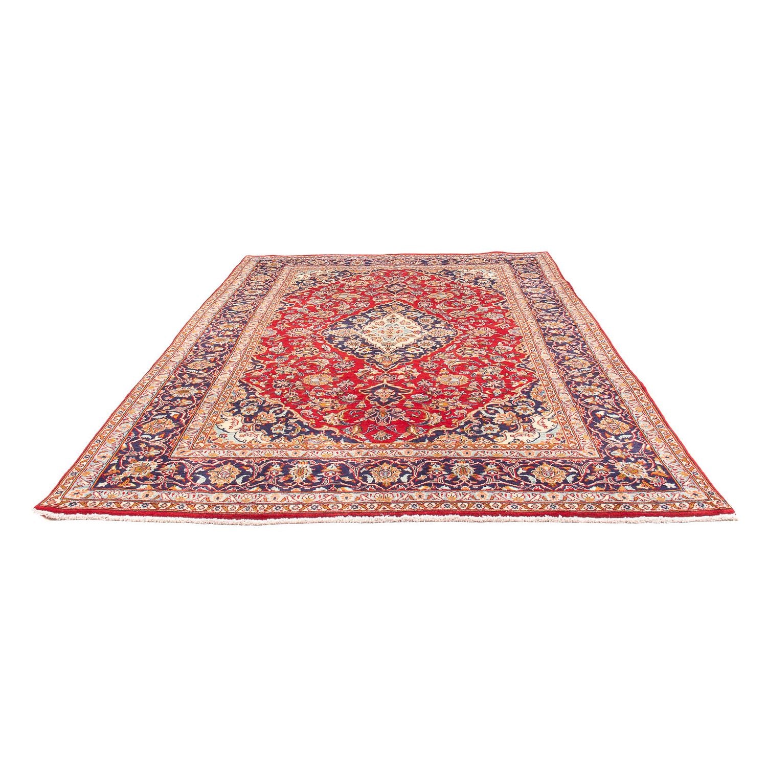 Alfombra persa - Keshan - 290 x 198 cm - rojo