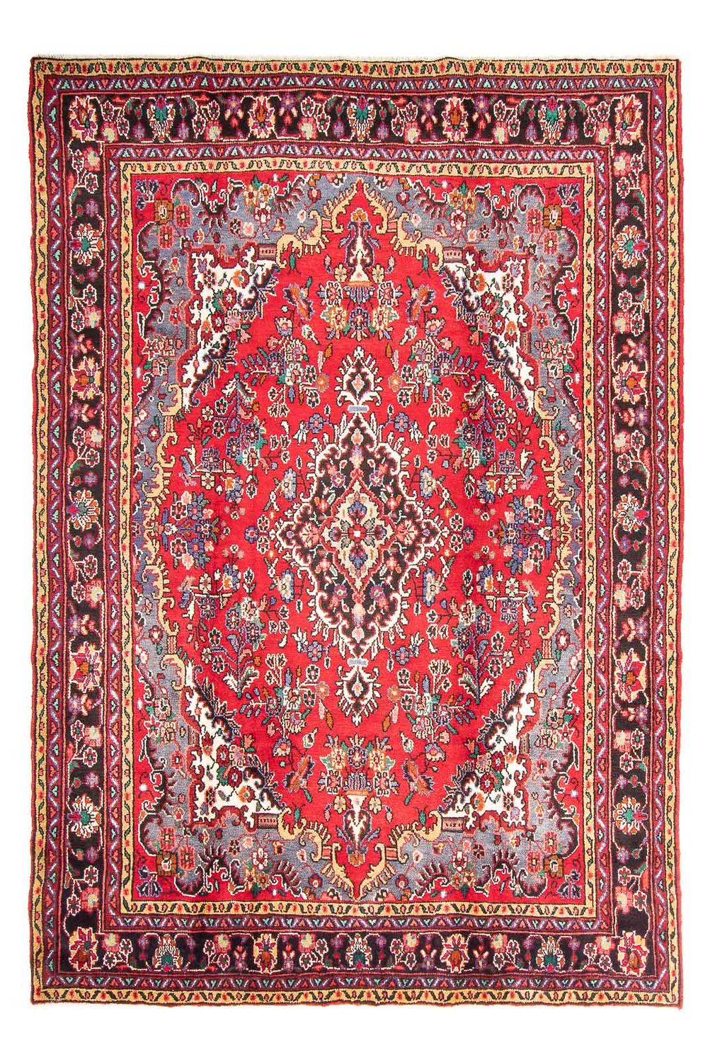Alfombra persa - Nómada - 303 x 204 cm - rojo