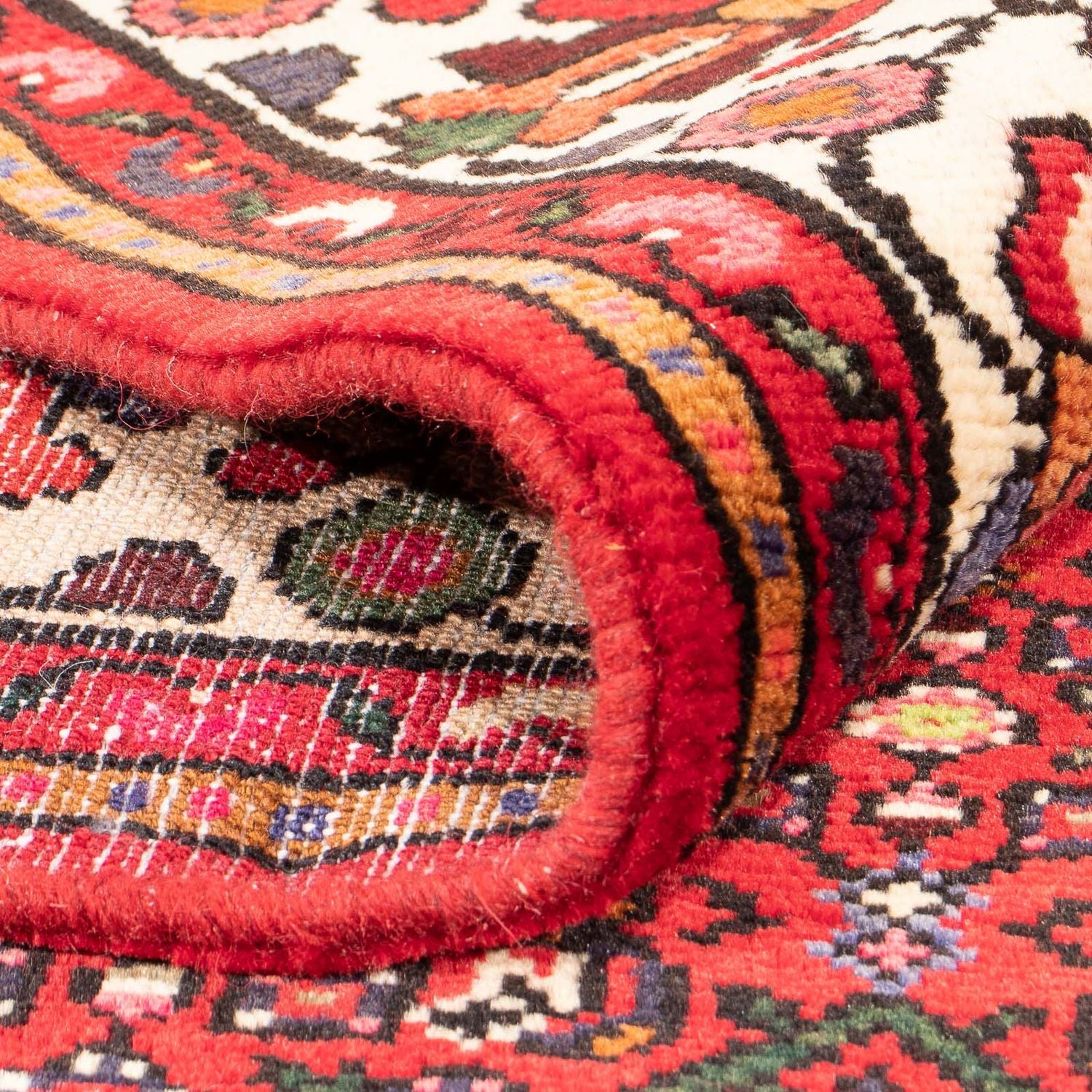Alfombra persa - Nómada - 306 x 198 cm - rojo