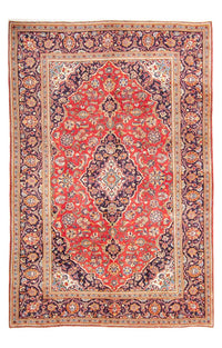 Alfombra persa - Keshan - 306 x 202 cm - rojo