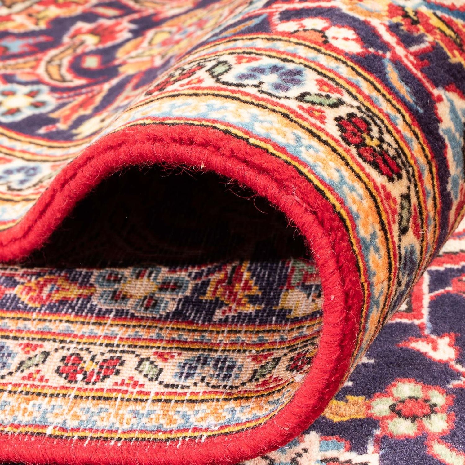 Alfombra persa - Keshan - 306 x 202 cm - rojo