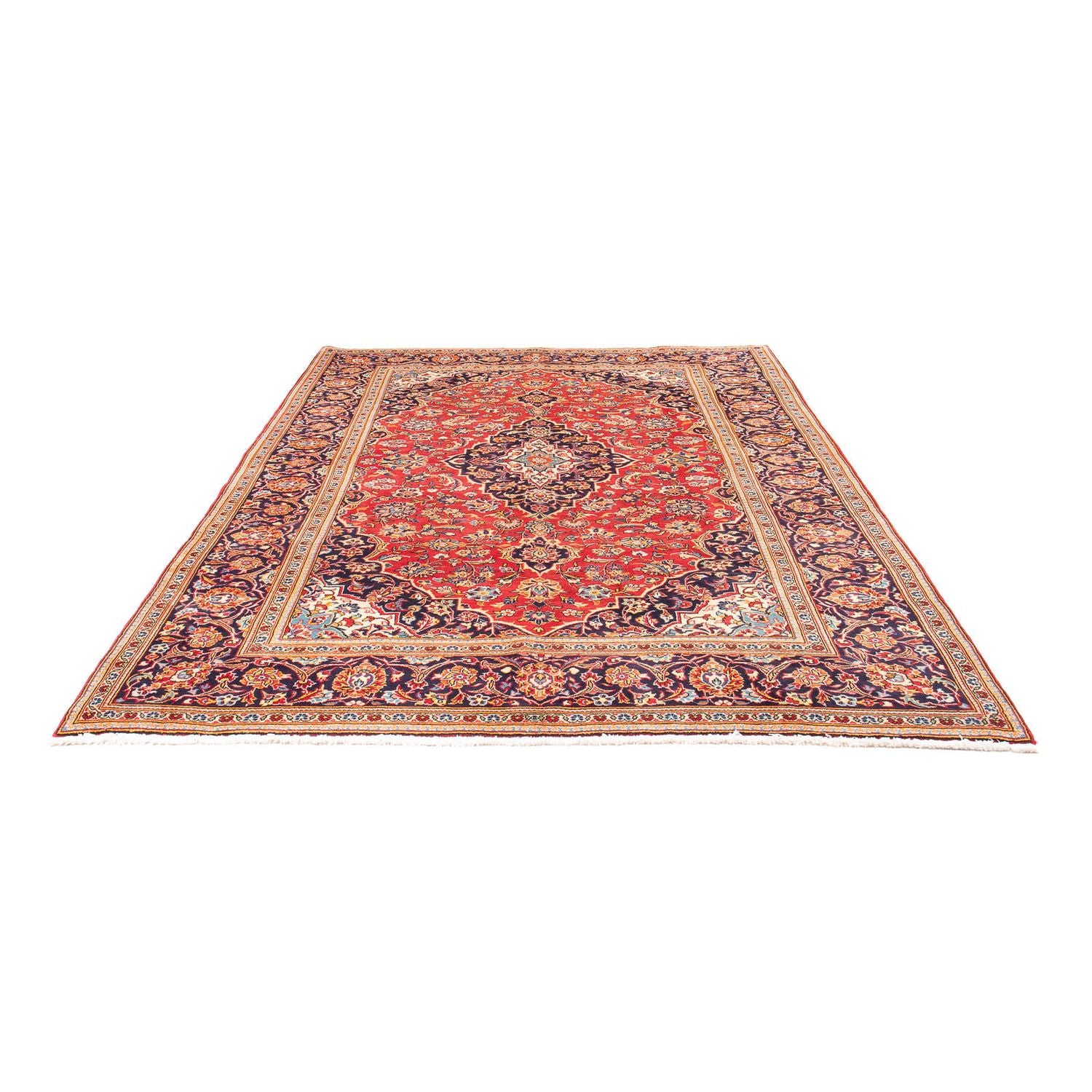 Alfombra persa - Keshan - 306 x 202 cm - rojo