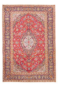 Alfombra persa - Keshan - 290 x 195 cm - rojo