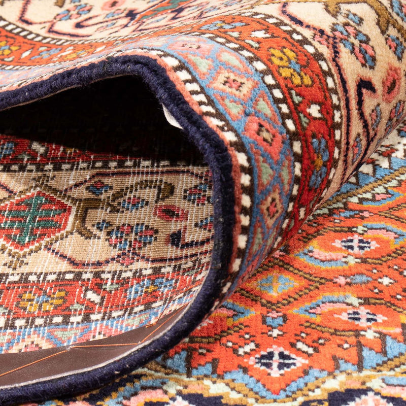 Alfombra persa - Tabriz - 276 x 208 cm - azul oscuro