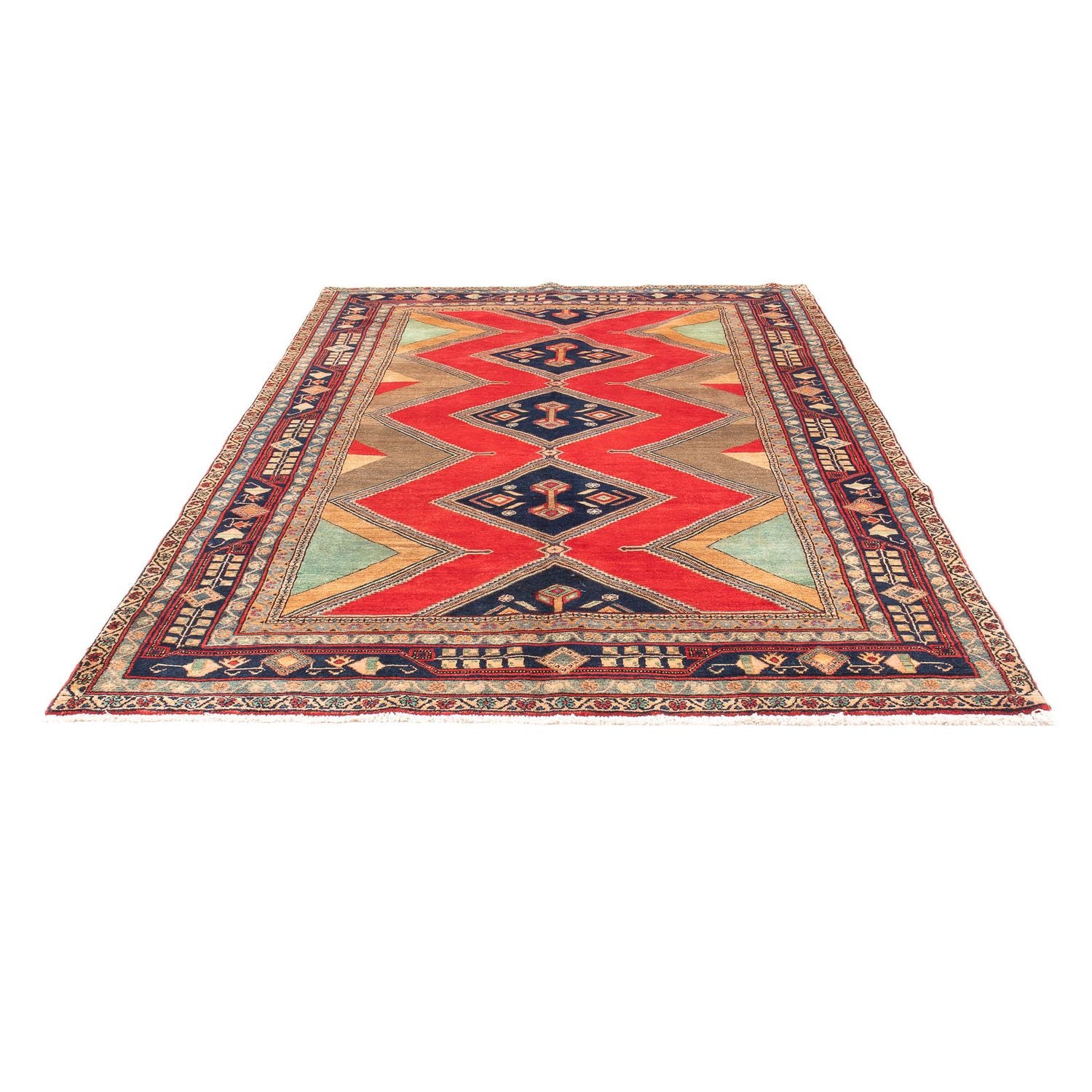 Alfombra persa - Nómada - 285 x 166 cm - rojo