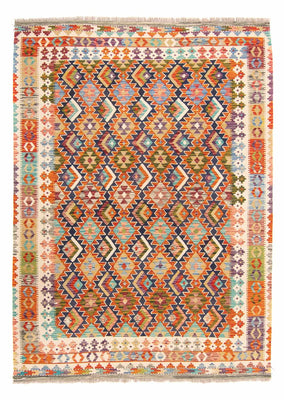 Alfombra Kelim - Oriental - 250 x 184 cm - multicolor