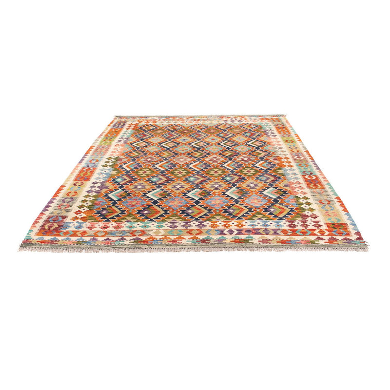 Alfombra Kelim - Oriental - 250 x 184 cm - multicolor