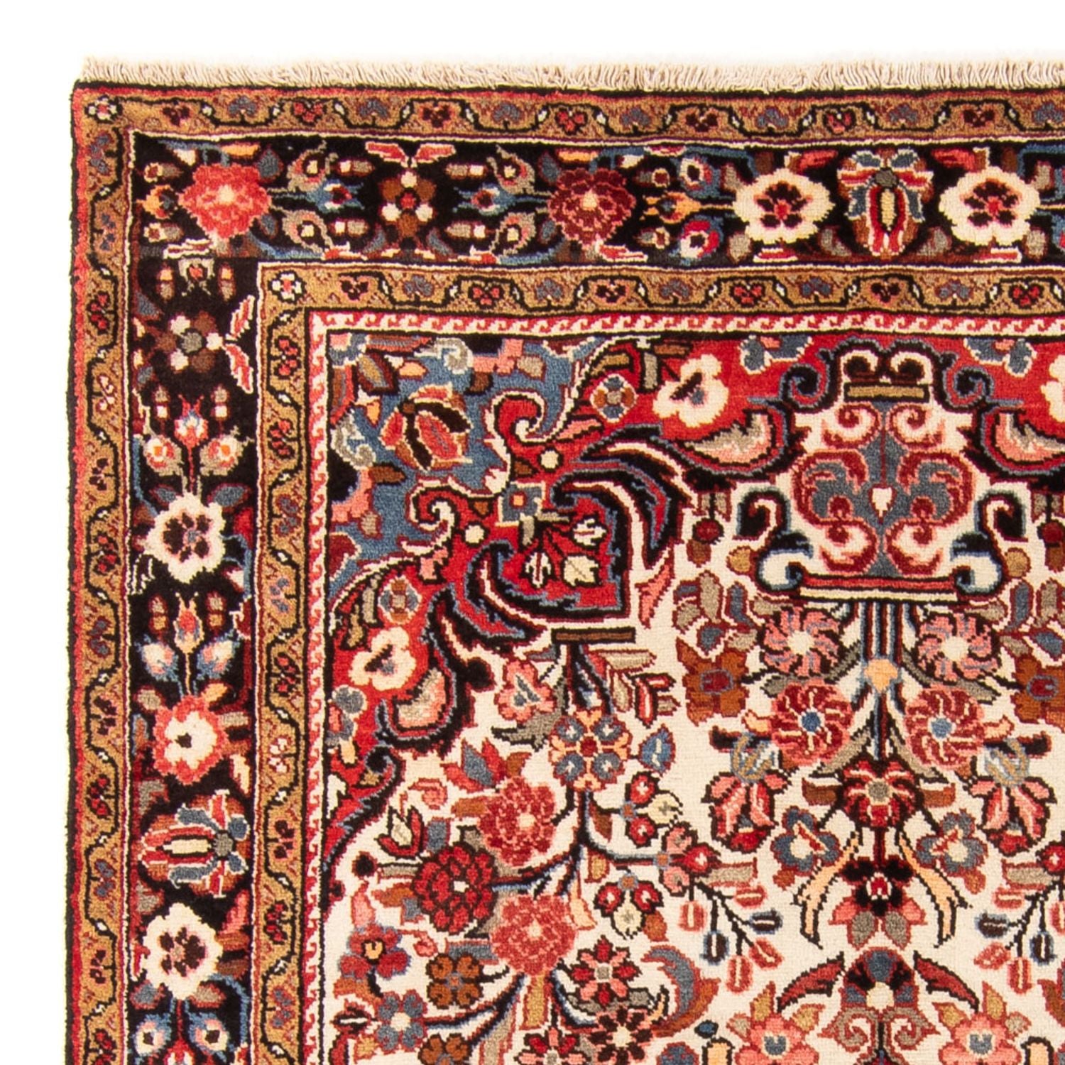 Alfombra persa - Nómada - 244 x 154 cm - multicolor