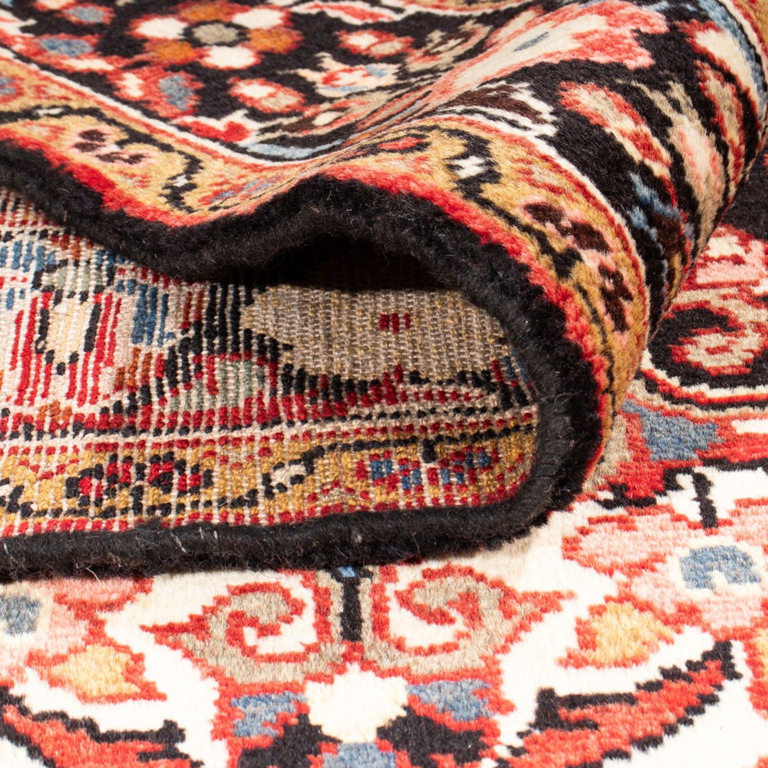 Alfombra persa - Nómada - 244 x 154 cm - multicolor