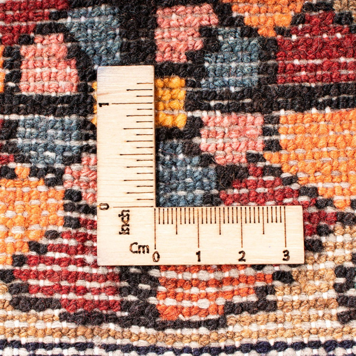 Alfombra persa - Nómada - 243 x 165 cm - azul oscuro