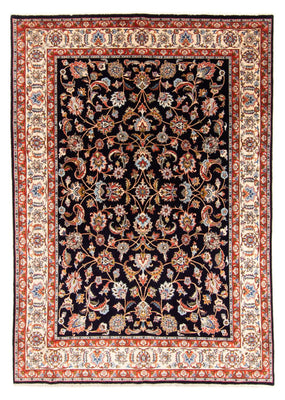 Alfombra persa - Real - 235 x 174 cm - azul oscuro