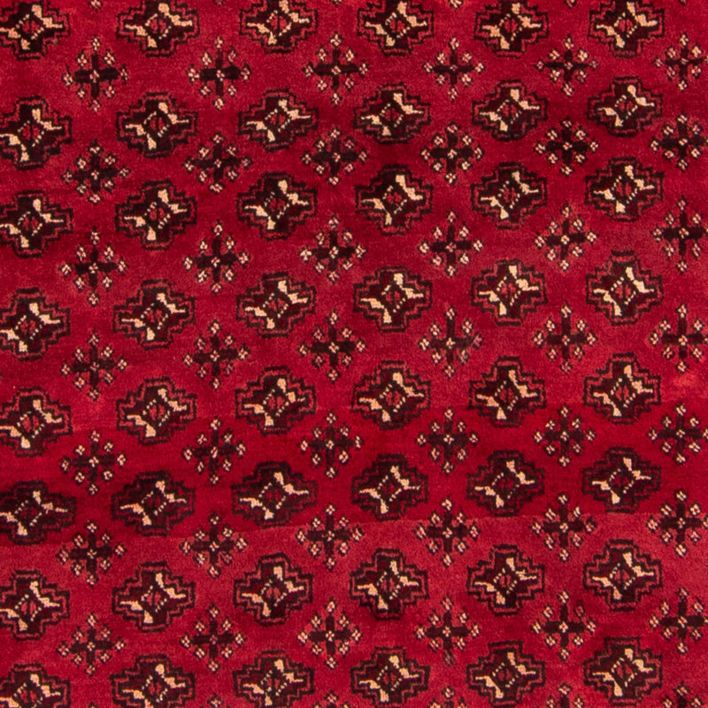Alfombra Turkaman - 239 x 130 cm - rojo