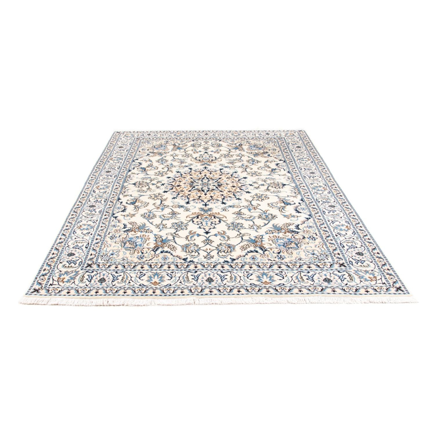 Alfombra persa - Nain - 237 x 167 cm - beige