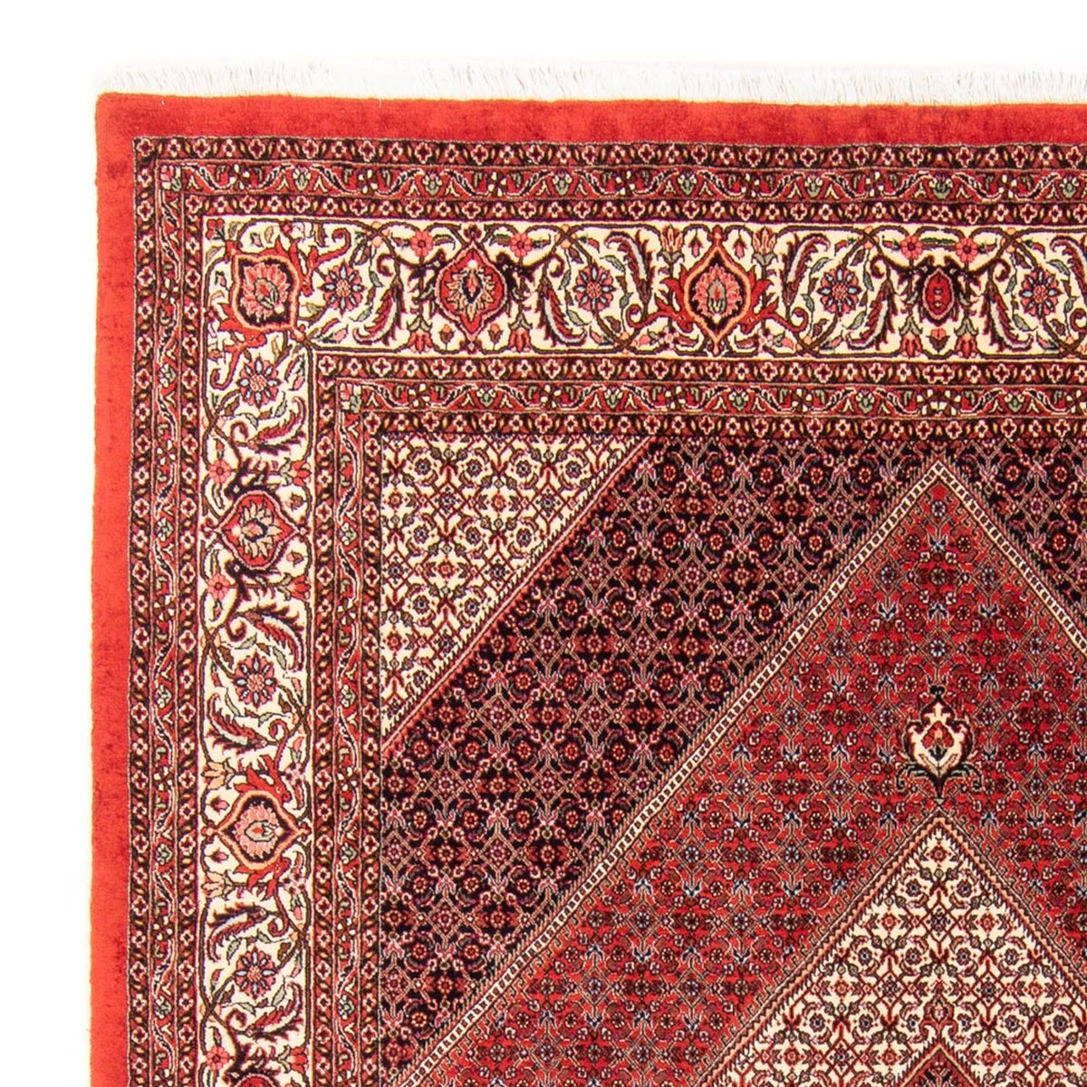 Alfombra persa - Bidjar - 240 x 175 cm - rojo