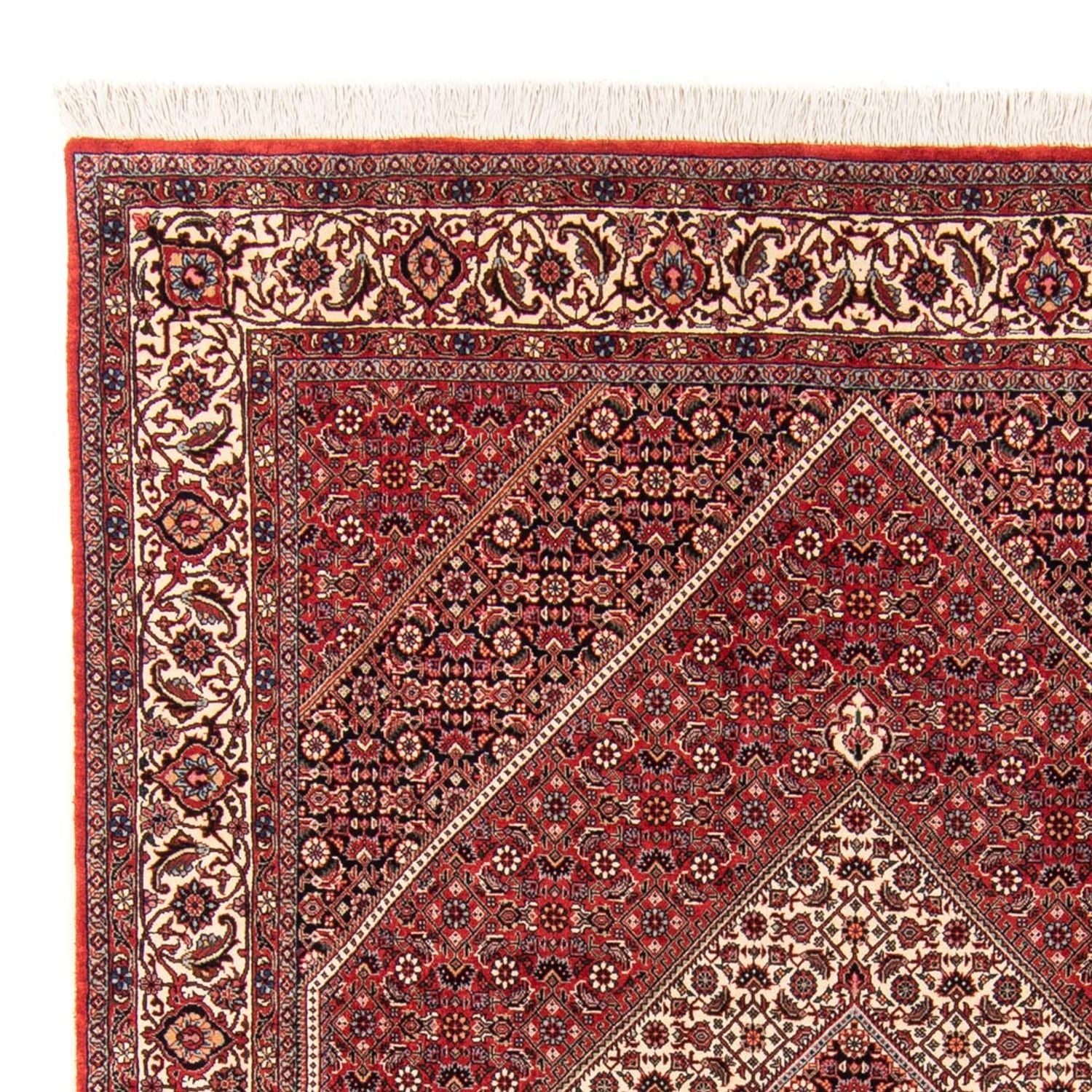 Alfombra persa - Bidjar - 252 x 174 cm - rojo