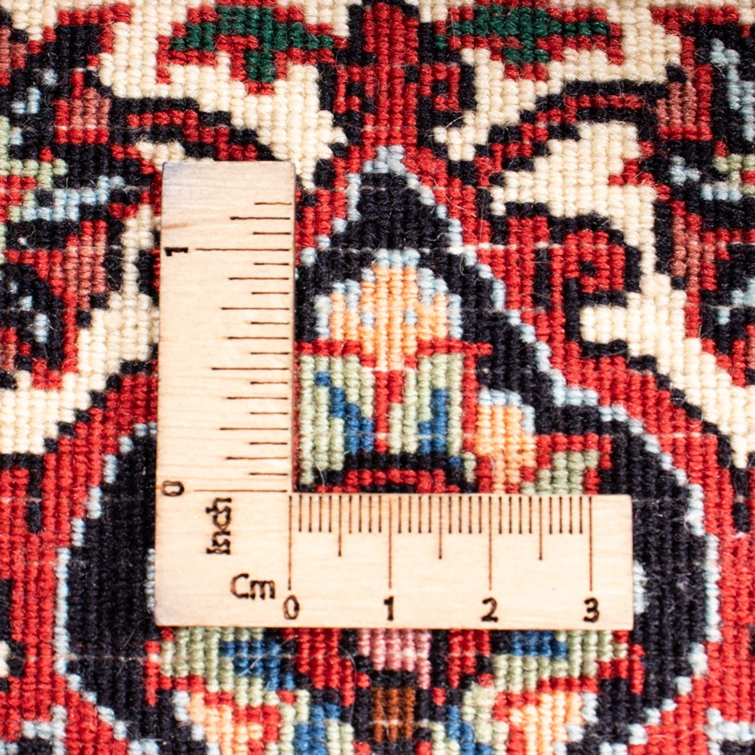 Alfombra persa - Bidjar - 252 x 174 cm - rojo