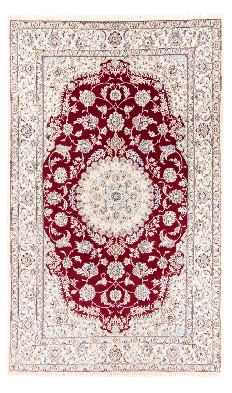 Alfombra Persa - Nain - Real - 245 x 150 cm - rojo