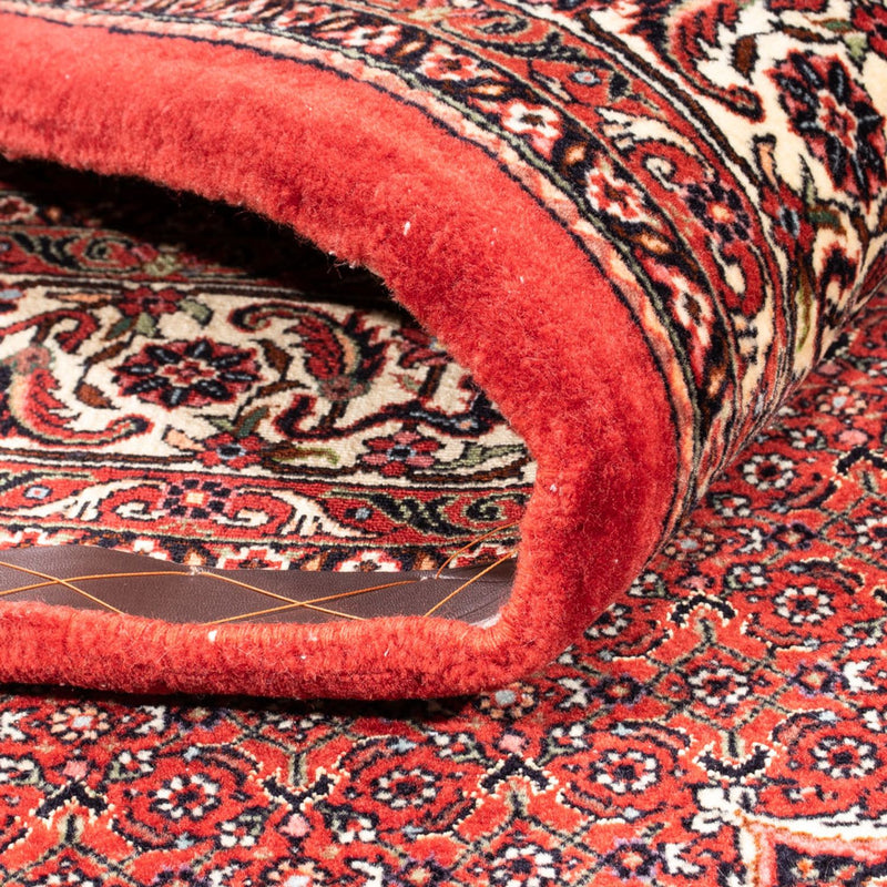 Alfombra persa - Bidjar - 234 x 168 cm - rojo