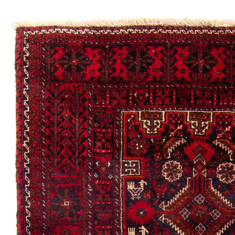 Alfombra de pasillo Alfombra Belutsch - 182 x 96 cm - rojo
