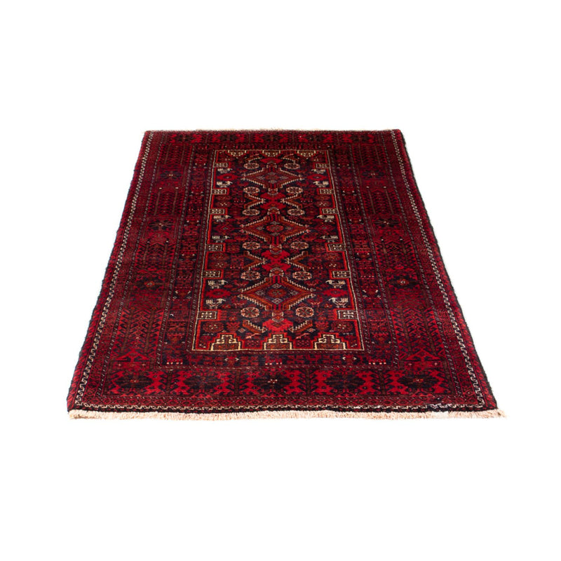 Alfombra de pasillo Alfombra Belutsch - 182 x 96 cm - rojo