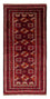 Alfombra de pasillo Alfombra Belutsch - 190 x 90 cm - rojo