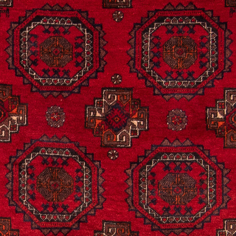 Alfombra de pasillo Alfombra Belutsch - 190 x 100 cm - rojo