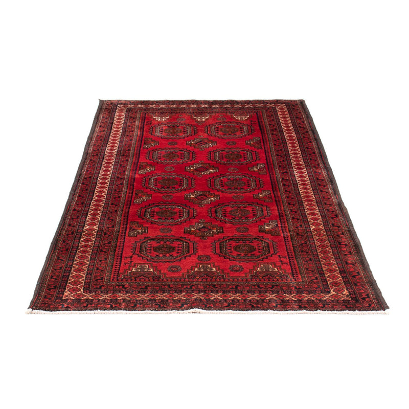 Alfombra de pasillo Alfombra Belutsch - 190 x 100 cm - rojo