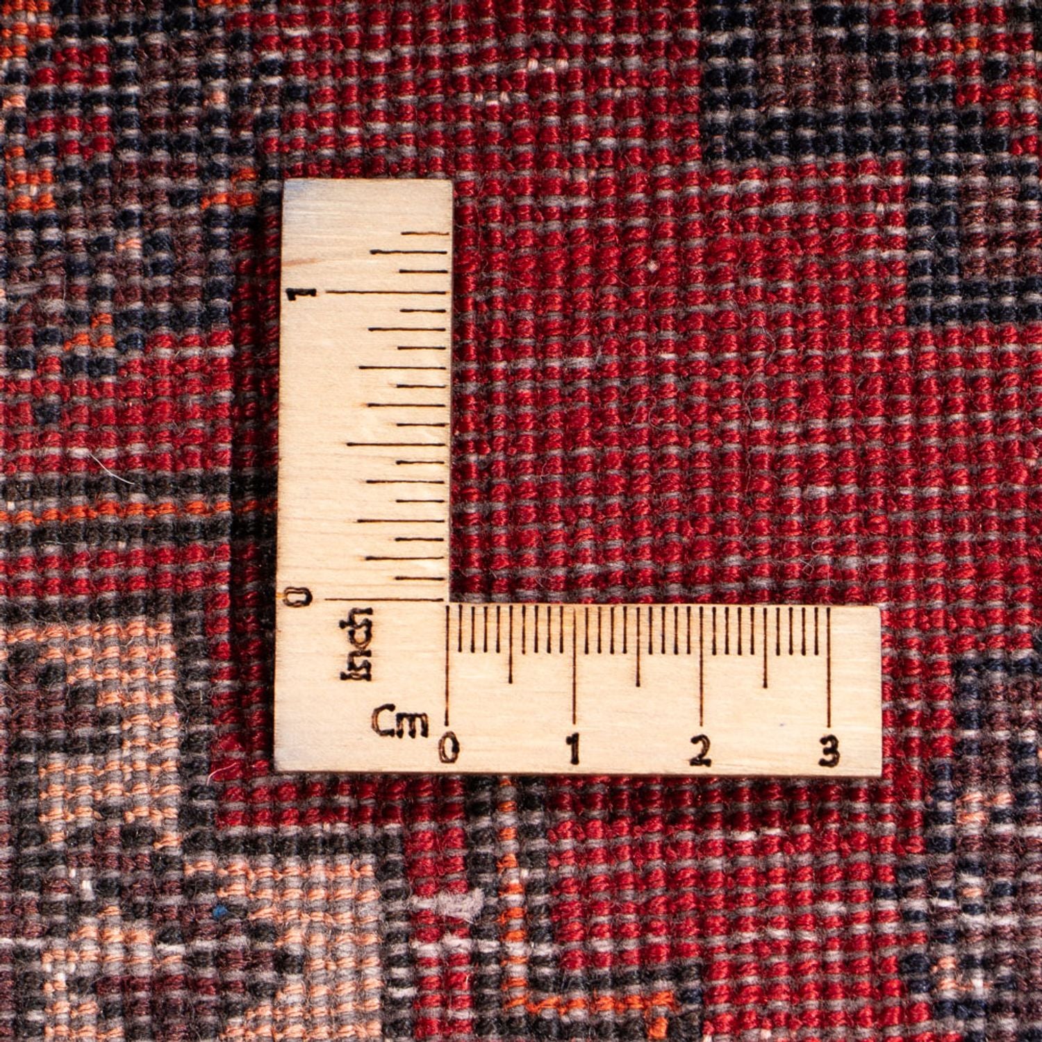Alfombra de pasillo Alfombra Belutsch - 190 x 100 cm - rojo