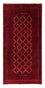Alfombra de pasillo Alfombra Belutsch - 198 x 92 cm - rojo